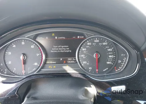 2015 Audi A8 L 3.0T from USA, damaged, VIN WAU3GAFDXFN040846